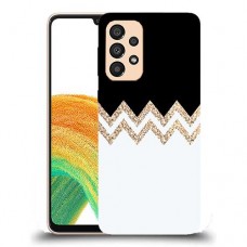 כיסוי מעוצב - לבן שחור לדגם : Samsung Galaxy A33 5G מותג : סקרין מובייל
