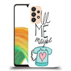 כיסוי מעוצב - תתקשר אלי אולי לדגם : Samsung Galaxy A33 5G מותג : סקרין מובייל