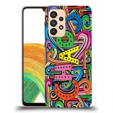 כיסוי מעוצב - כאוס צבעוני לדגם : Samsung Galaxy A33 5G מותג : סקרין מובייל