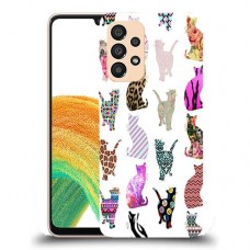 כיסוי מעוצב - חתולים צבעוניים לדגם : Samsung Galaxy A33 5G מותג : סקרין מובייל