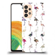 כיסוי מעוצב - פלמינגו צבעוניים לדגם : Samsung Galaxy A33 5G מותג : סקרין מובייל