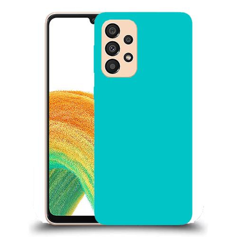 כיסוי בצבע -טורקיז לדגם : Samsung Galaxy A33 5G מותג : סקרין מובייל