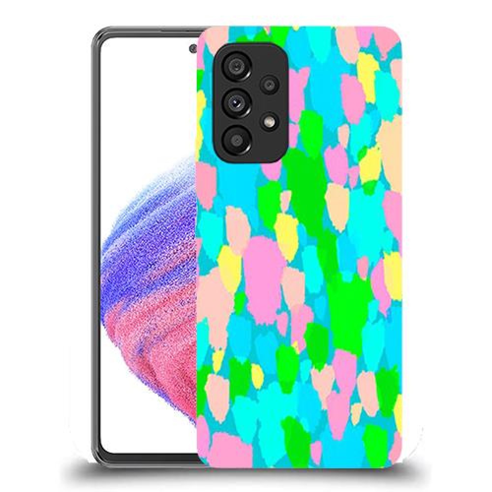 כיסוי מעוצב - צבעים אקרילים לדגם : Samsung Galaxy A53 5G מותג : סקרין מובייל