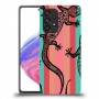כיסוי מעוצב - לטאות שחורות לדגם : Samsung Galaxy A53 5G מותג : סקרין מובייל