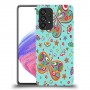 כיסוי מעוצב - פרפרים על כחול לדגם : Samsung Galaxy A53 5G מותג : סקרין מובייל
