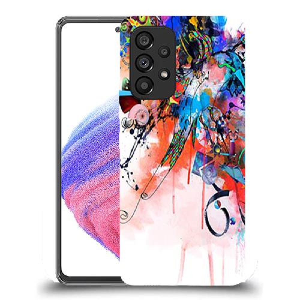 כיסוי מעוצב - זר צבעוני לדגם : Samsung Galaxy A53 5G מותג : סקרין מובייל