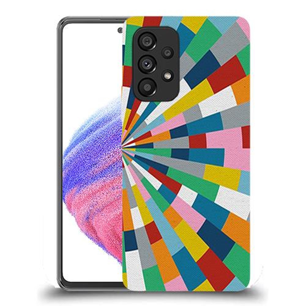 כיסוי מעוצב - קלידוסקופ צבעוני לדגם : Samsung Galaxy A53 5G מותג : סקרין מובייל