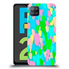 כיסוי מעוצב - צבעים אקרילים לדגם : Samsung Galaxy F12 מותג : סקרין מובייל
