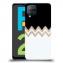 כיסוי מעוצב - לבן שחור לדגם : Samsung Galaxy F12 מותג : סקרין מובייל