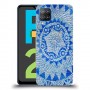 כיסוי מעוצב - מנדלה כחולה לדגם : Samsung Galaxy F12 מותג : סקרין מובייל