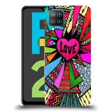 כיסוי מעוצב - אהבה בהירה לדגם : Samsung Galaxy F12 מותג : סקרין מובייל