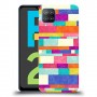 כיסוי מעוצב - לבנים צבעוניות לדגם : Samsung Galaxy F12 מותג : סקרין מובייל