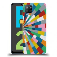 כיסוי מעוצב - קלידוסקופ צבעוני לדגם : Samsung Galaxy F12 מותג : סקרין מובייל