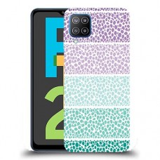 כיסוי מעוצב - נקודות צבעוניות לדגם : Samsung Galaxy F12 מותג : סקרין מובייל