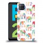 כיסוי מעוצב - אלפנטים צבעוניים לדגם : Samsung Galaxy F12 מותג : סקרין מובייל