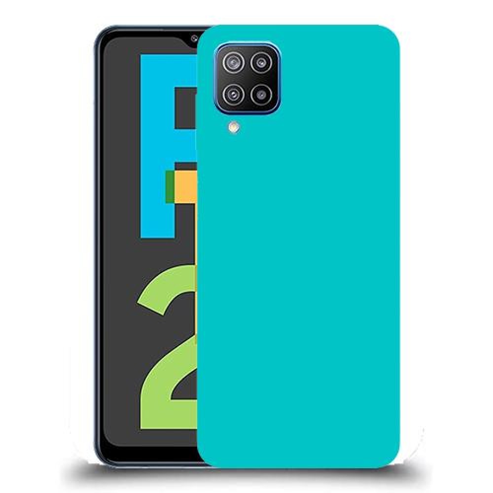 כיסוי בצבע -טורקיז לדגם : Samsung Galaxy F12 מותג : סקרין מובייל