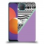 כיסוי מעוצב - גיאומטריה בשחור-לבן לדגם : Samsung Galaxy M12 מותג : סקרין מובייל