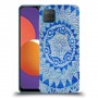 כיסוי מעוצב - מנדלה כחולה לדגם : Samsung Galaxy M12 מותג : סקרין מובייל