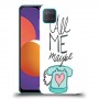 כיסוי מעוצב - תתקשר אלי אולי לדגם : Samsung Galaxy M12 מותג : סקרין מובייל