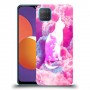 כיסוי מעוצב - חתול בעננים ורודים לדגם : Samsung Galaxy M12 מותג : סקרין מובייל