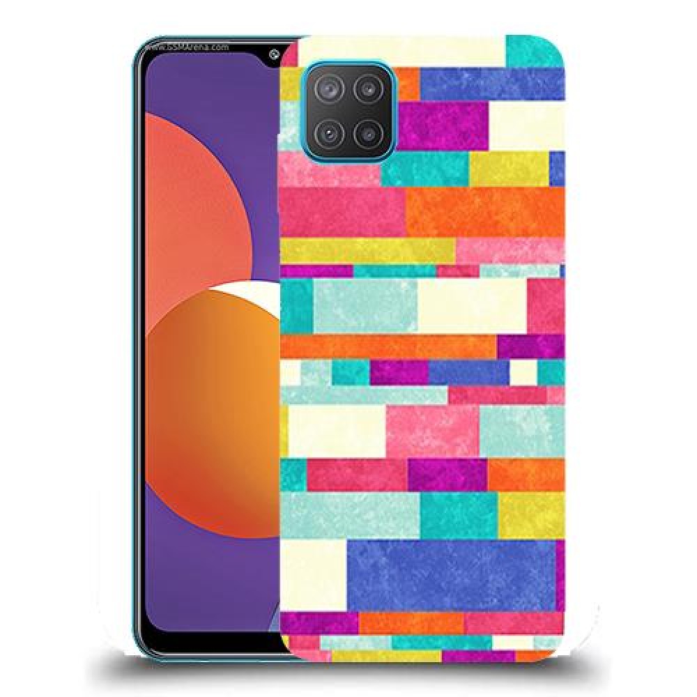 כיסוי מעוצב - לבנים צבעוניות לדגם : Samsung Galaxy M12 מותג : סקרין מובייל