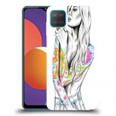 כיסוי מעוצב - צבע טאטו לדגם : Samsung Galaxy M12 מותג : סקרין מובייל