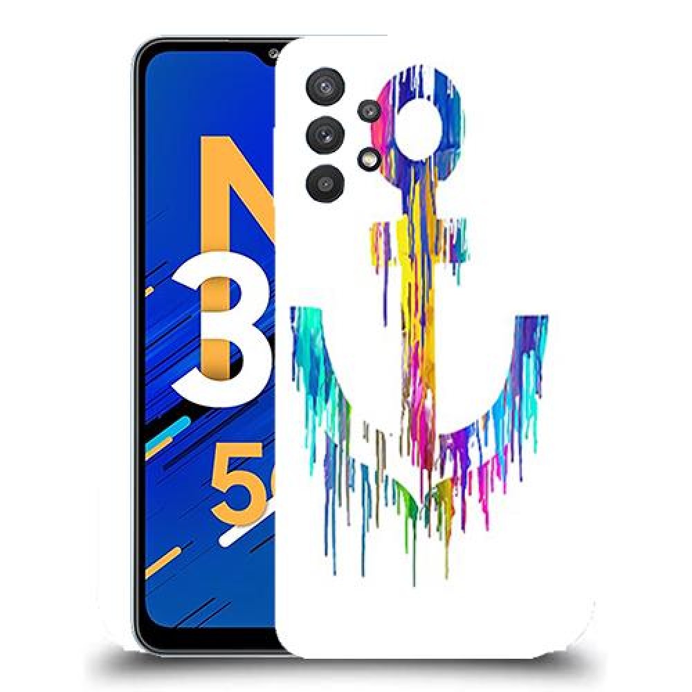כיסוי מעוצב - עוגנים בצבע בוכה לדגם : Samsung Galaxy M32 5G מותג : סקרין מובייל