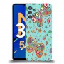 כיסוי מעוצב - פרפרים על כחול לדגם : Samsung Galaxy M32 5G מותג : סקרין מובייל
