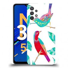 כיסוי מעוצב - ציפורים צבעוניות לדגם : Samsung Galaxy M32 5G מותג : סקרין מובייל