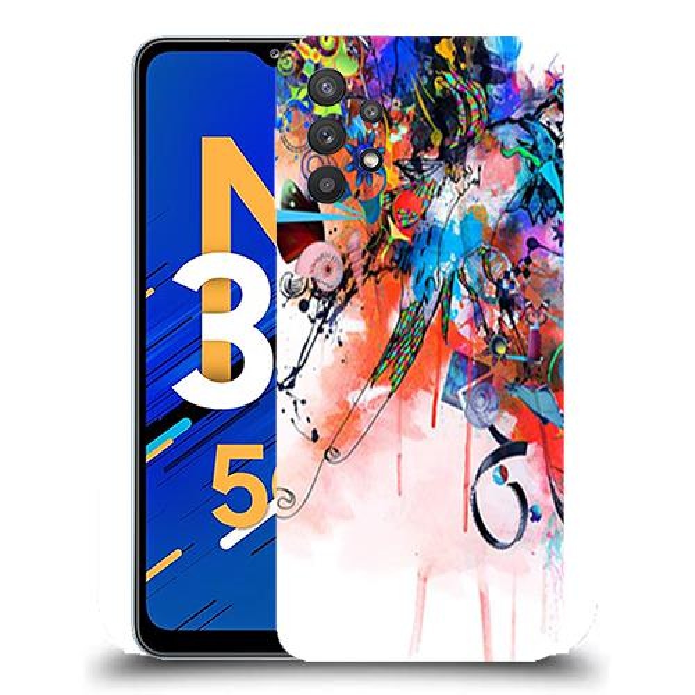 כיסוי מעוצב - זר צבעוני לדגם : Samsung Galaxy M32 5G מותג : סקרין מובייל