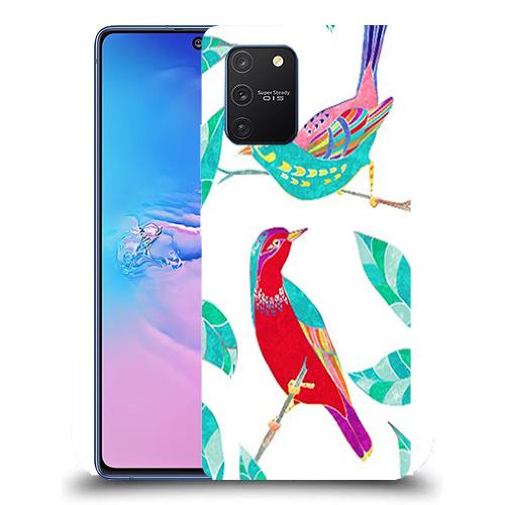 כיסוי מעוצב - ציפורים צבעוניות לדגם : Samsung Galaxy S10 Lite מותג : סקרין מובייל