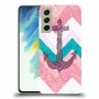 כיסוי מעוצב - גיאומטריה של עוגן לדגם : Samsung Galaxy S21 FE 5G מותג : סקרין מובייל