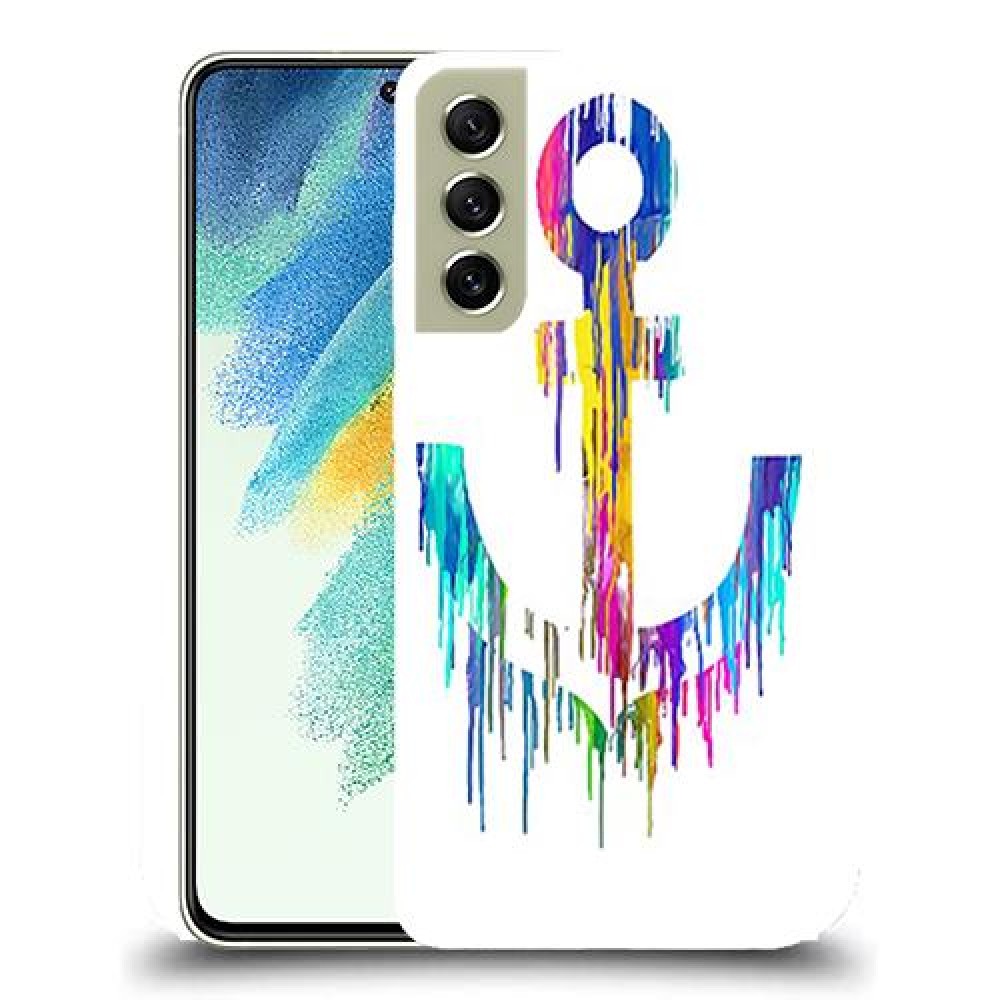 כיסוי מעוצב - עוגנים בצבע בוכה לדגם : Samsung Galaxy S21 FE 5G מותג : סקרין מובייל