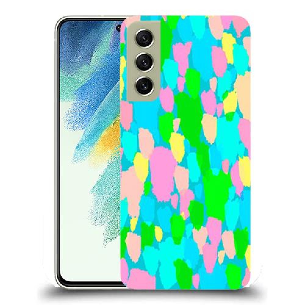 כיסוי מעוצב - צבעים אקרילים לדגם : Samsung Galaxy S21 FE 5G מותג : סקרין מובייל