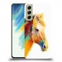 כיסוי מעוצב - סוס אקוורל לדגם : Samsung Galaxy S21 FE 5G מותג : סקרין מובייל