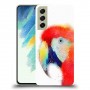 כיסוי מעוצב - תוכי Aquarelle לדגם : Samsung Galaxy S21 FE 5G מותג : סקרין מובייל