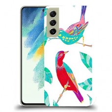 כיסוי מעוצב - ציפורים צבעוניות לדגם : Samsung Galaxy S21 FE 5G מותג : סקרין מובייל
