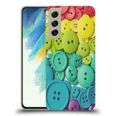 כיסוי מעוצב - כפתורים צבעוניים לדגם : Samsung Galaxy S21 FE 5G מותג : סקרין מובייל