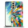 כיסוי מעוצב - קלידוסקופ צבעוני לדגם : Samsung Galaxy S21 FE 5G מותג : סקרין מובייל