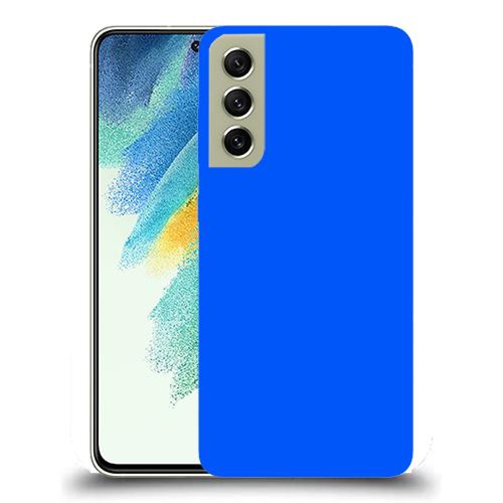 כיסוי בצבע -כָּחוֹל לדגם : Samsung Galaxy S21 FE 5G מותג : סקרין מובייל
