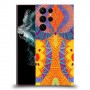 כיסוי מעוצב - כתום מופשט לדגם : Samsung Galaxy S22 Ultra מותג : סקרין מובייל