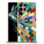 כיסוי מעוצב - קלידוסקופ צבעוני לדגם : Samsung Galaxy S22 Ultra מותג : סקרין מובייל