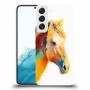 כיסוי מעוצב - סוס אקוורל לדגם : Samsung Galaxy S22+ 5G מותג : סקרין מובייל