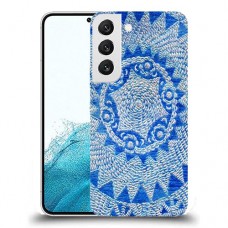 כיסוי מעוצב - מנדלה כחולה לדגם : Samsung Galaxy S22+ 5G מותג : סקרין מובייל