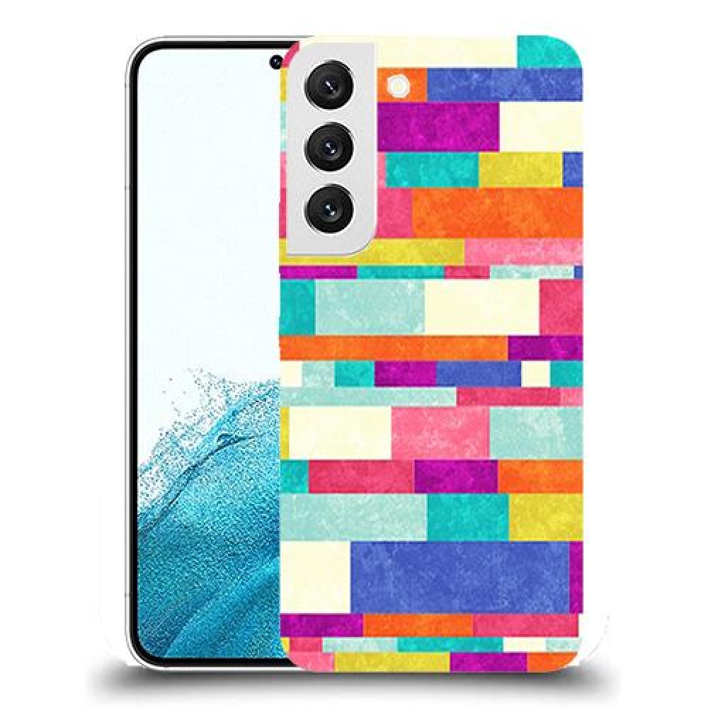 כיסוי מעוצב - לבנים צבעוניות לדגם : Samsung Galaxy S22+ 5G מותג : סקרין מובייל
