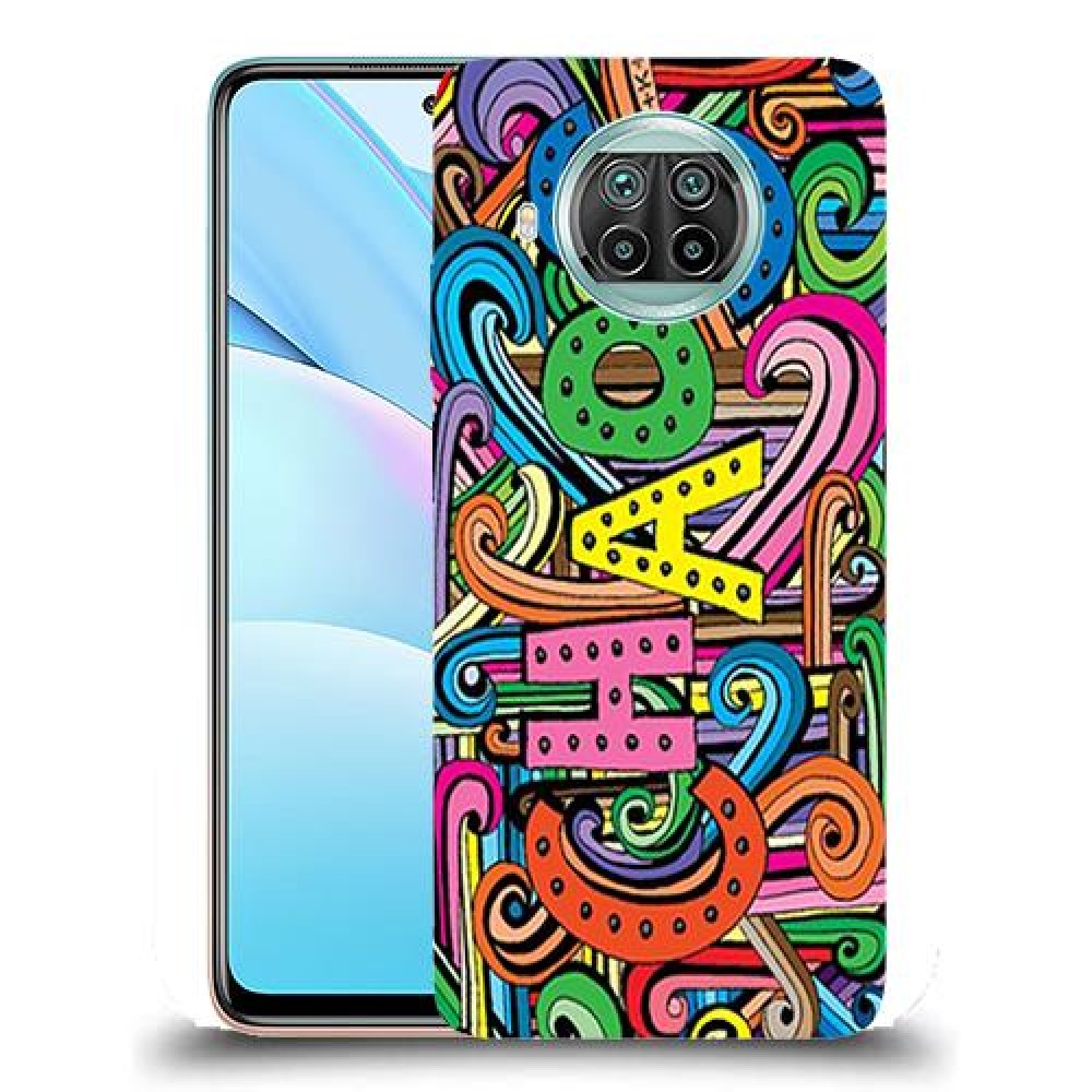 כיסוי מעוצב - כאוס צבעוני לדגם : Xiaomi Mi 10T Lite מותג : סקרין מובייל