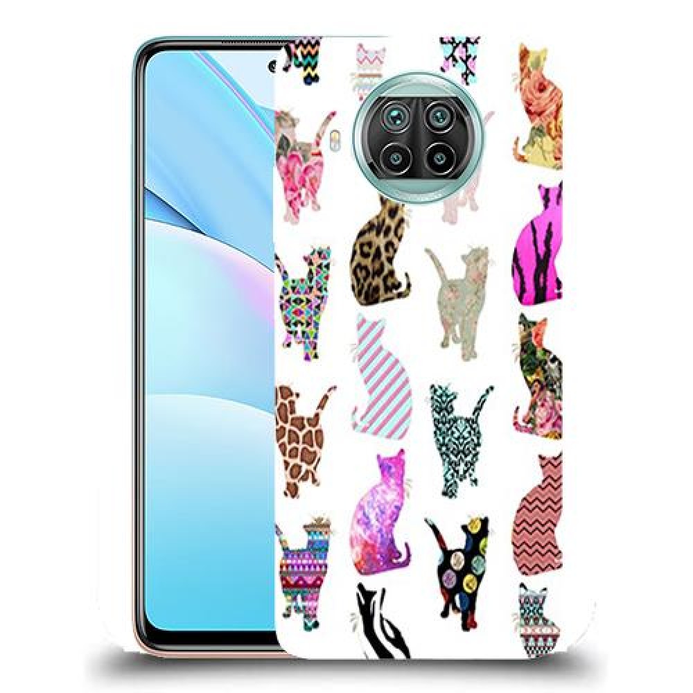 כיסוי מעוצב - חתולים צבעוניים לדגם : Xiaomi Mi 10T Lite מותג : סקרין מובייל