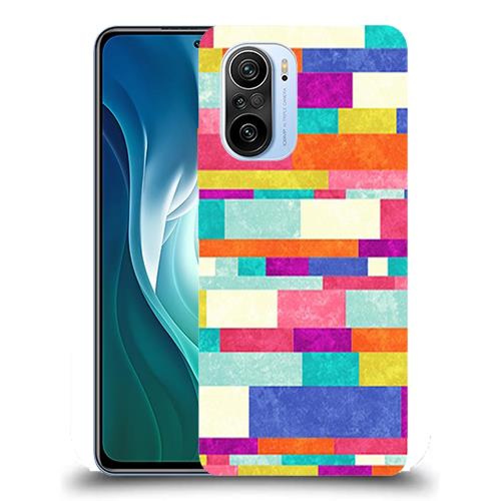 כיסוי מעוצב - לבנים צבעוניות לדגם : Xiaomi Mi 11i מותג : סקרין מובייל