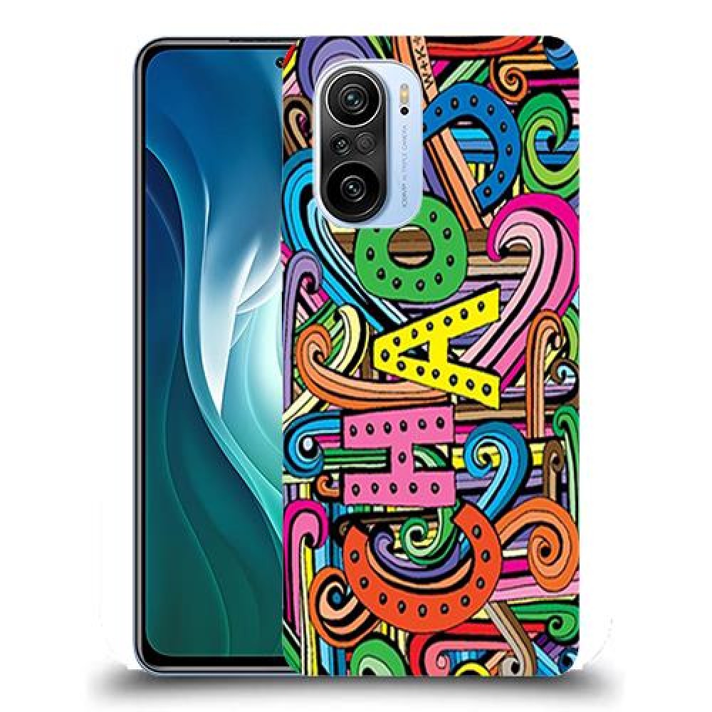כיסוי מעוצב - כאוס צבעוני לדגם : Xiaomi Mi 11i מותג : סקרין מובייל
