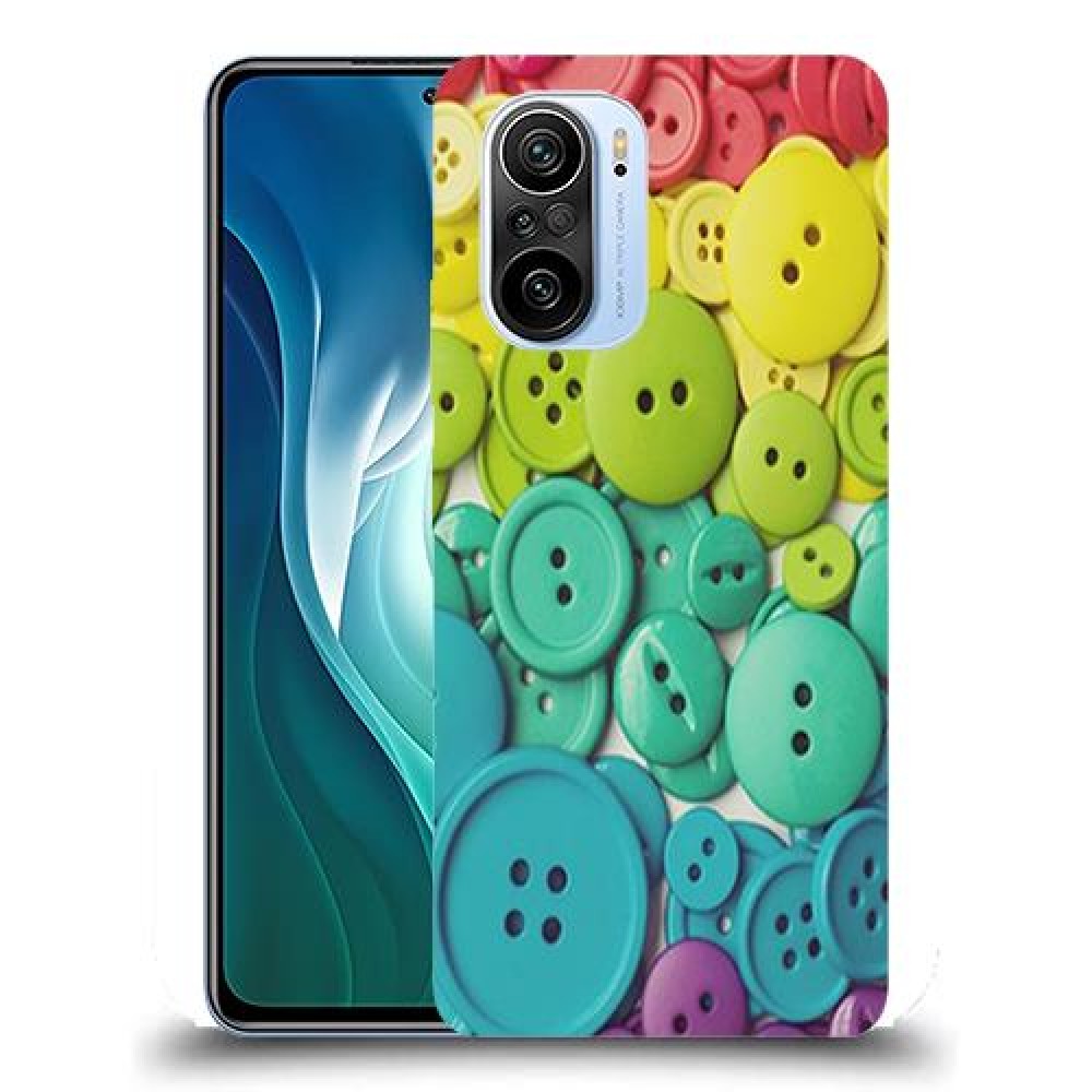 כיסוי מעוצב - כפתורים צבעוניים לדגם : Xiaomi Mi 11i מותג : סקרין מובייל